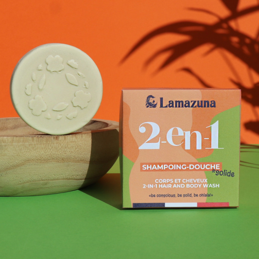 Champú-Ducha 2 en 1 sólido