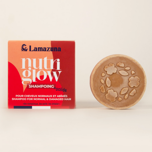 Champú sólido Nutri Glow - Cabello normal y cabello dañado