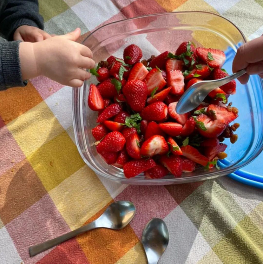 Recipiente hermetico vidrio 14cm