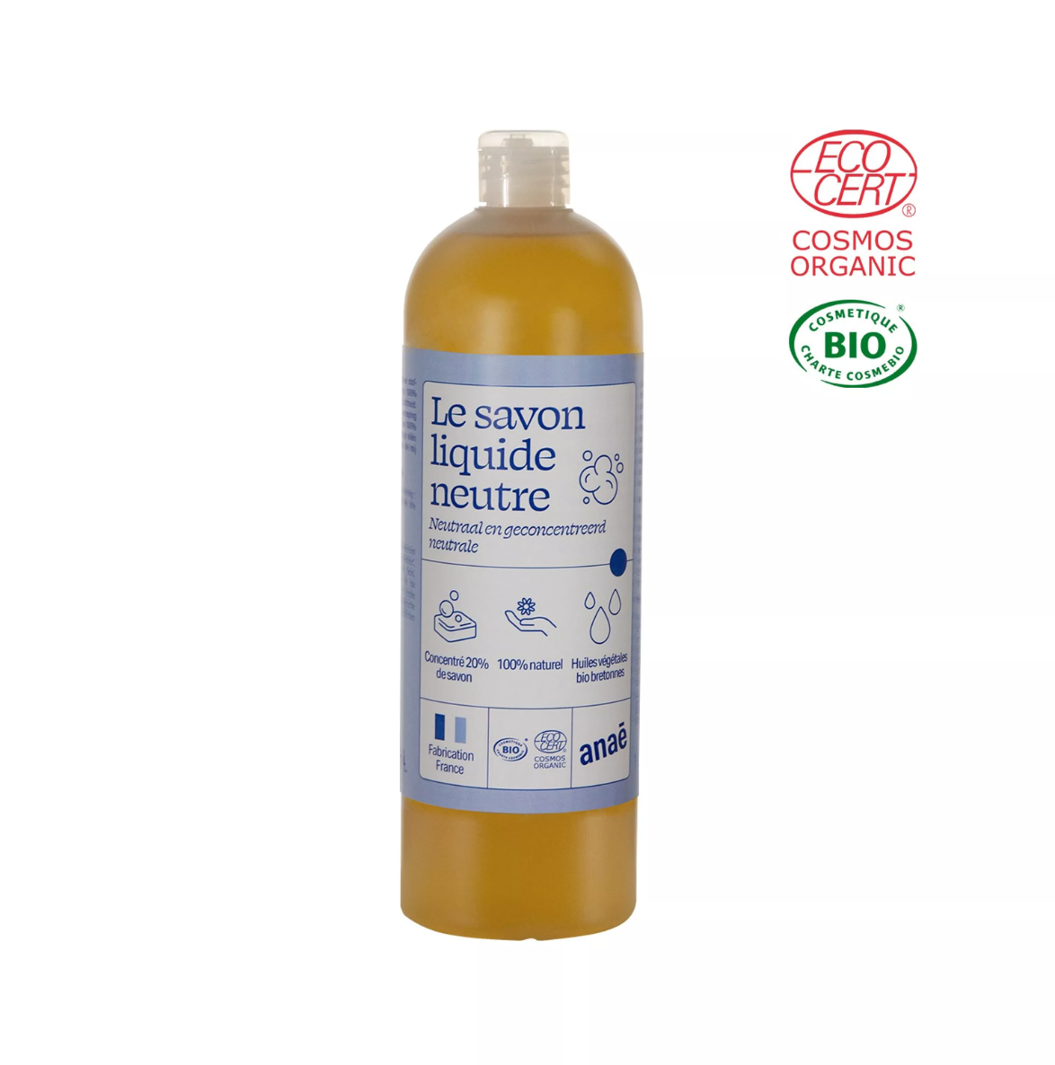 Jabón líquido neutro y concentrado