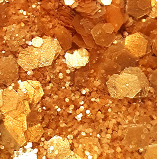 Purpurina biodegradable