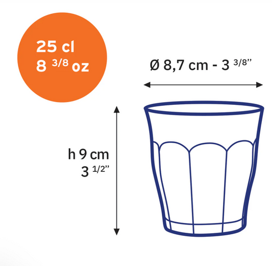 Vaso Le Picardie® 25 cl - Rosa