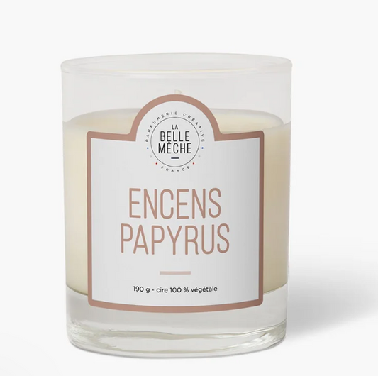 Vela perfumada - Incienso Papyrus