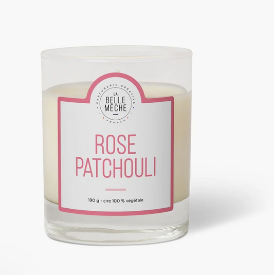 Vela perfumada - Rosa Pachulí