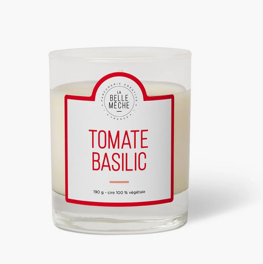 Vela perfumada - Tomate y albahaca