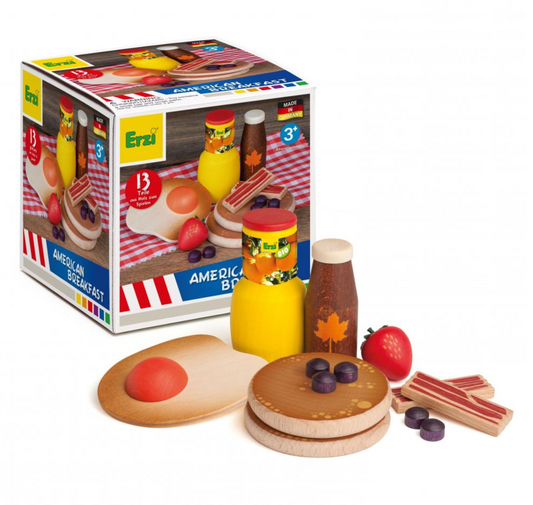 Surtido Desayuno americano de madera