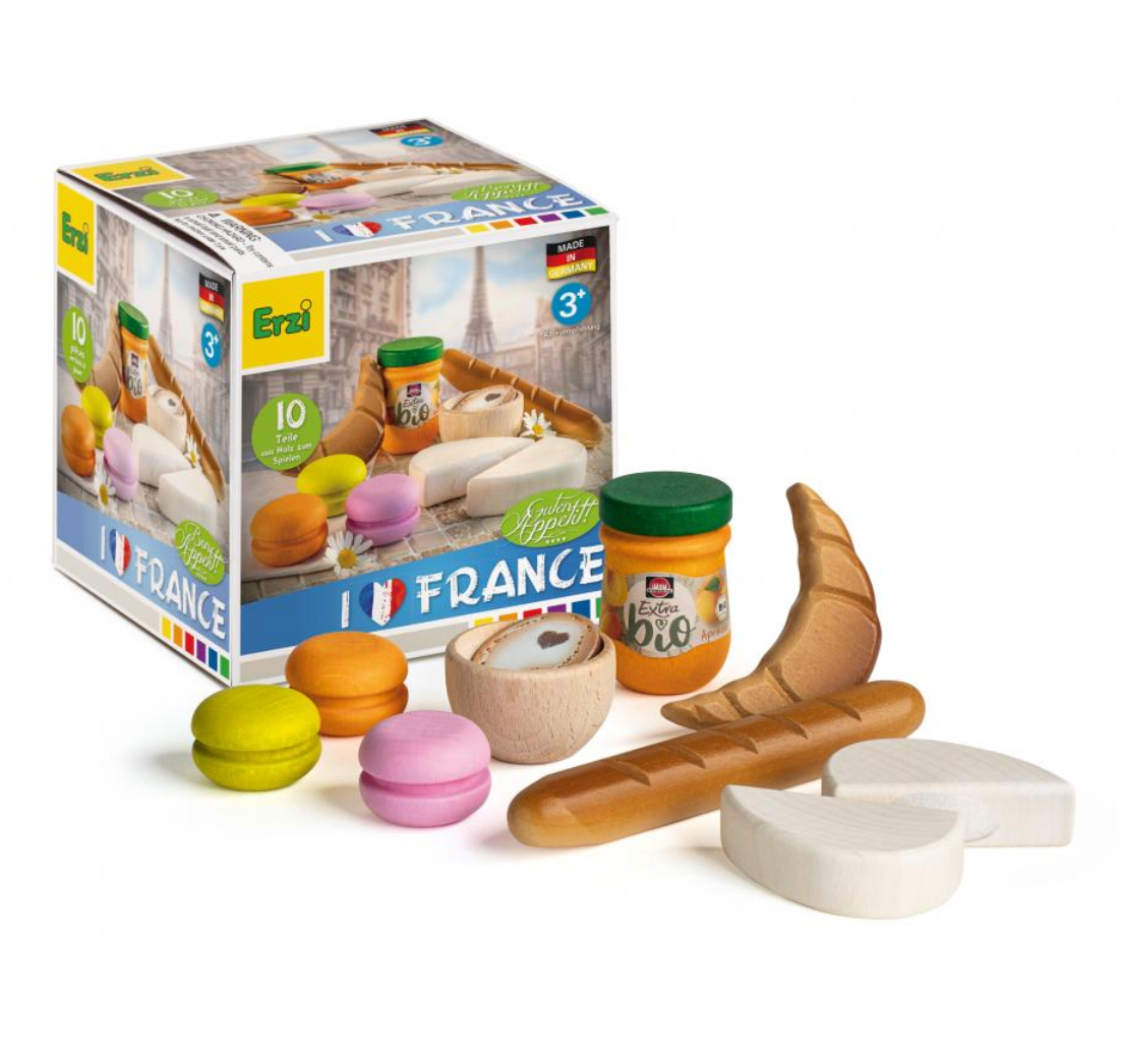 Desayuno frances de madera