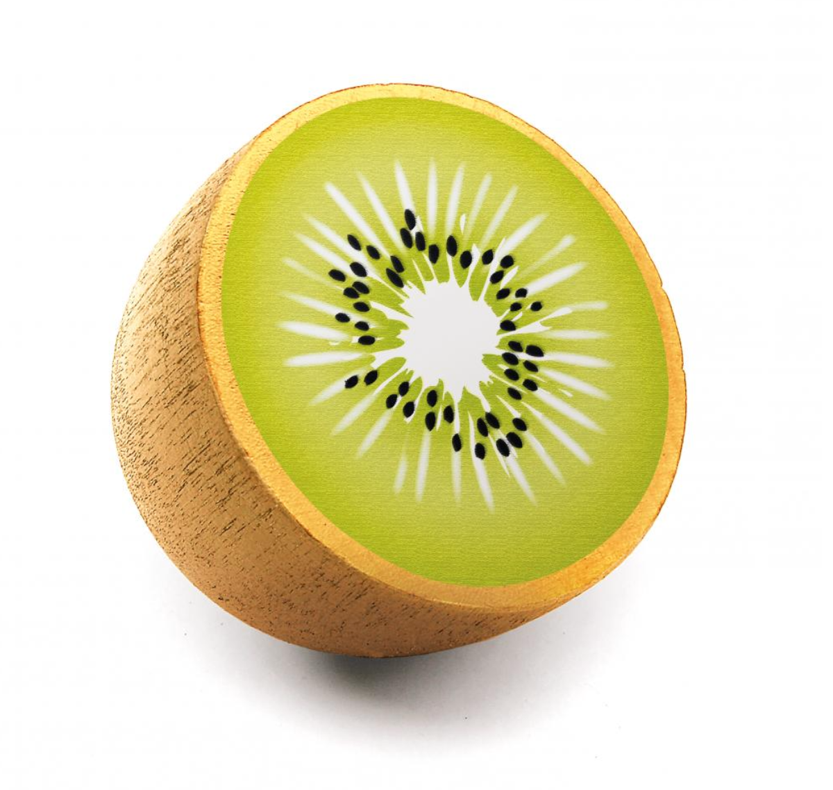 Kiwi de madera