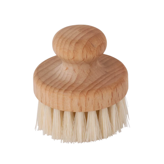 Cepillo para el rostro, forma redonda