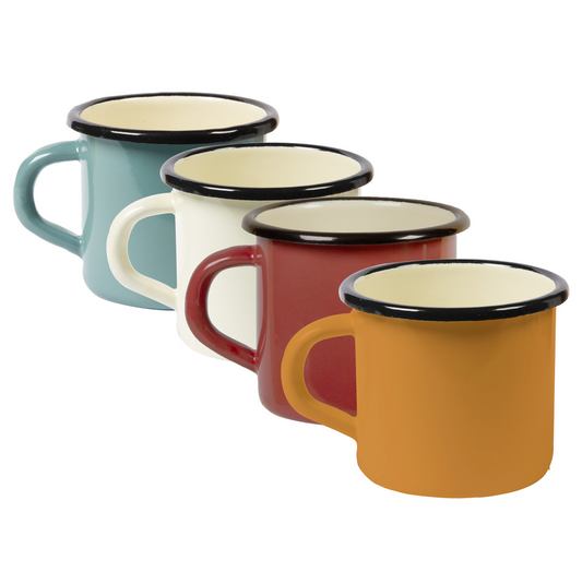 Taza de hierro esmaltado