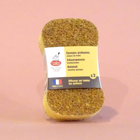 Esponja Ecológica de Cáscaras de Fruta - Lote de 2