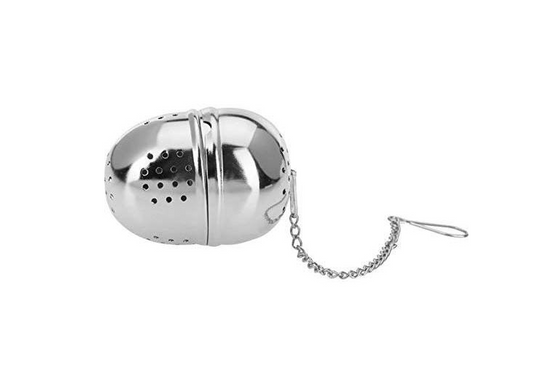 Bola metálica para el té