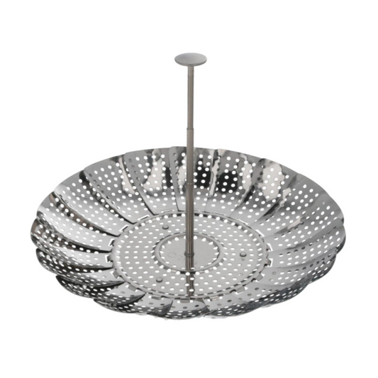 Vaporera plegable de acero inoxidable