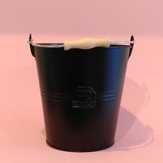 Cubo de metal galvanizado