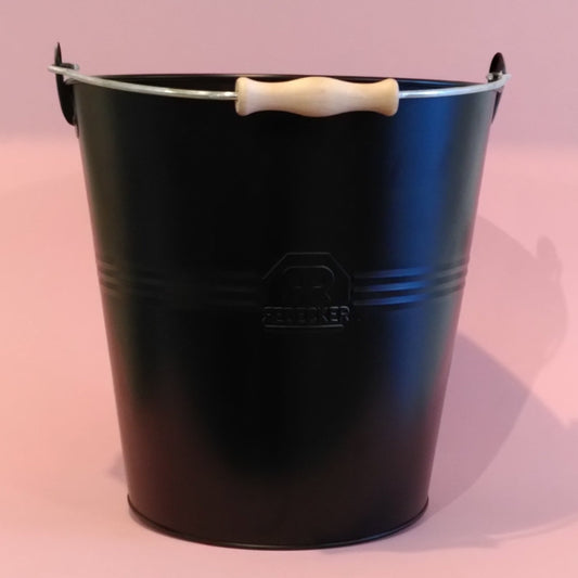 Cubo de metal galvanizado