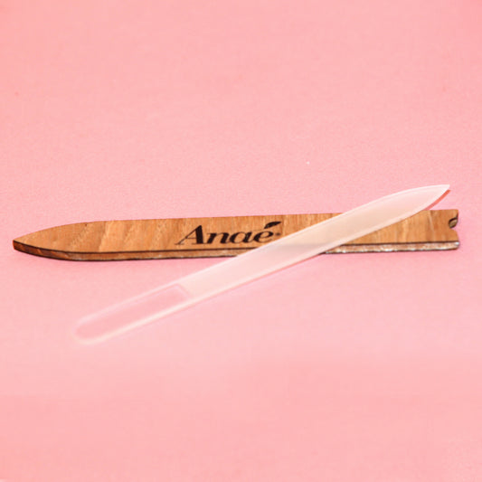 Lima de uñas de cristal