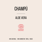 Champú suave - Aloe Vera
