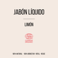 Jabón liquido para manos Limon