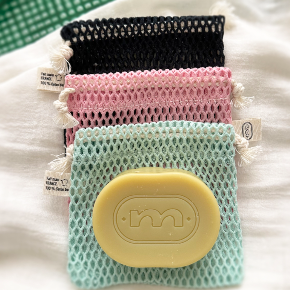 Malla de ahorro de jabón