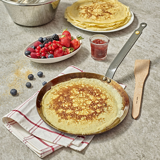 Sartén de acero Mineral B para crepas - 24 cm