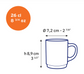Taza Versailles 26cl - Ambar