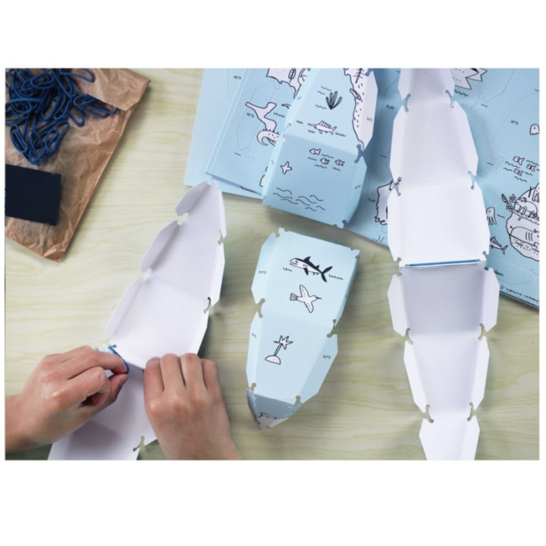 Globo 3D para colorea