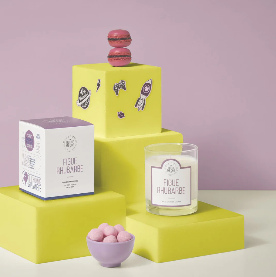 Vela perfumada - Higo y ruibarbo