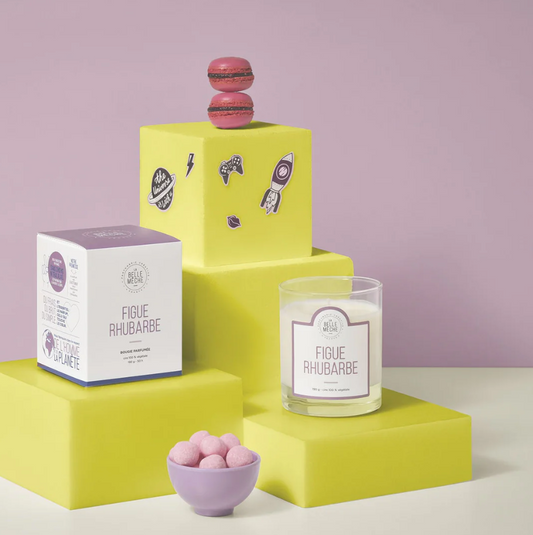 Vela perfumada - Higo y ruibarbo