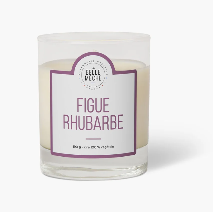 Vela perfumada - Higo y ruibarbo
