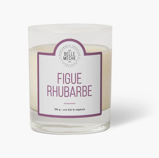 Vela perfumada - Higo y ruibarbo