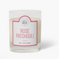 Vela perfumada - Rosa Pachulí