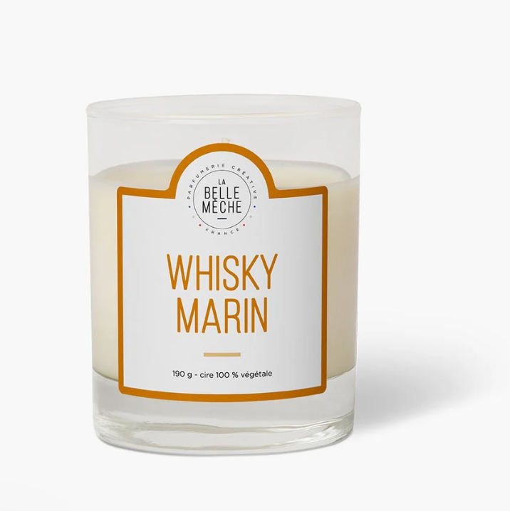 Vela perfumada - Whisky Marin