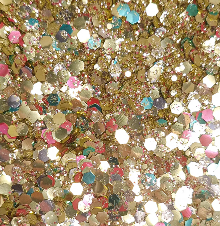 Purpurina biodegradable