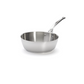 Sartén salteadora remachada de acero inoxidable MILADY