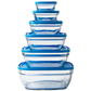 Recipiente hermetico vidrio 20cm