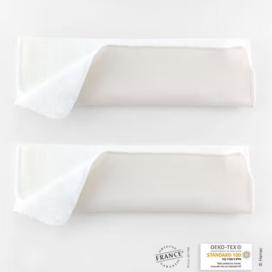 Absorbentes de microfibra lavable