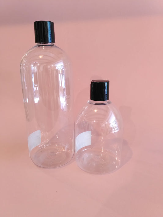 Botella de plástico